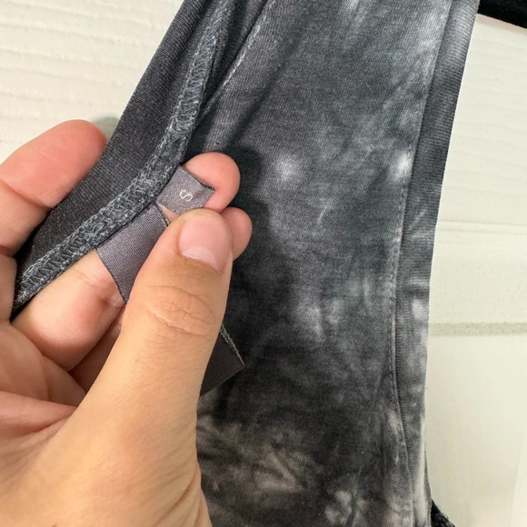 Sweaty Betty Take it Easy Black Tie Dye Tank Dress Size Small - Picture 6 of 9